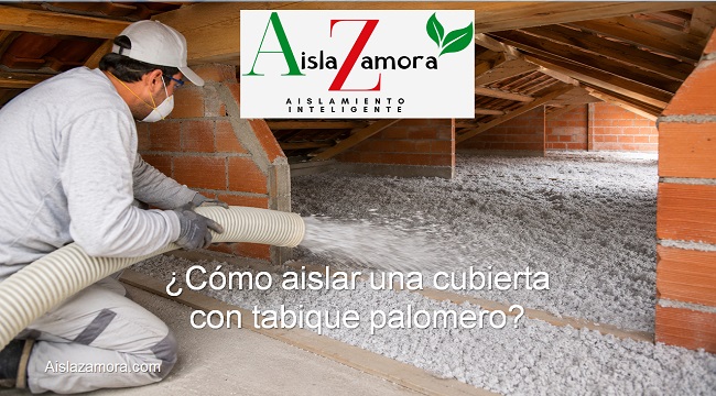 Cómo aislar una cubierta con tabique palomero